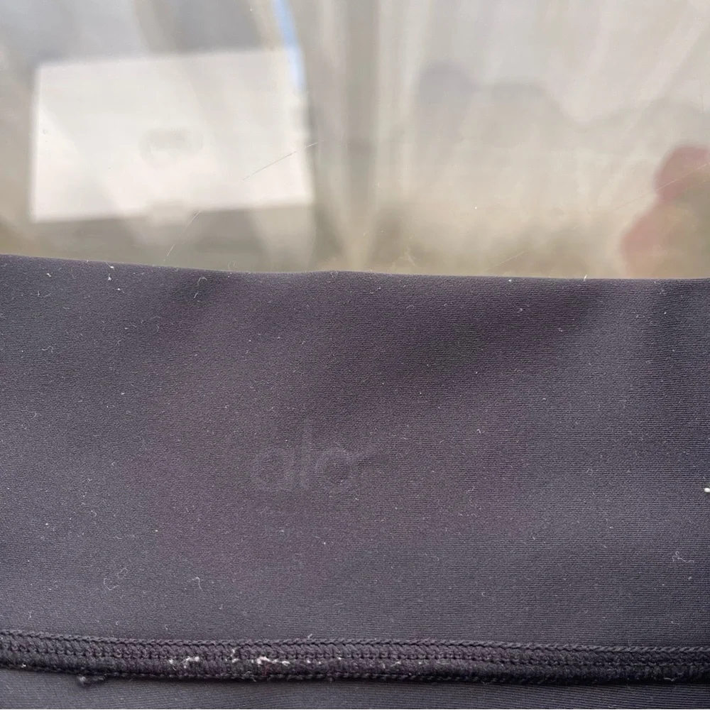 ALO Yoga Black Leggings Mesh Womens‎ Size Small Activewear Workout